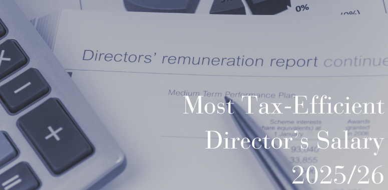 most tax-efficient director’s salary